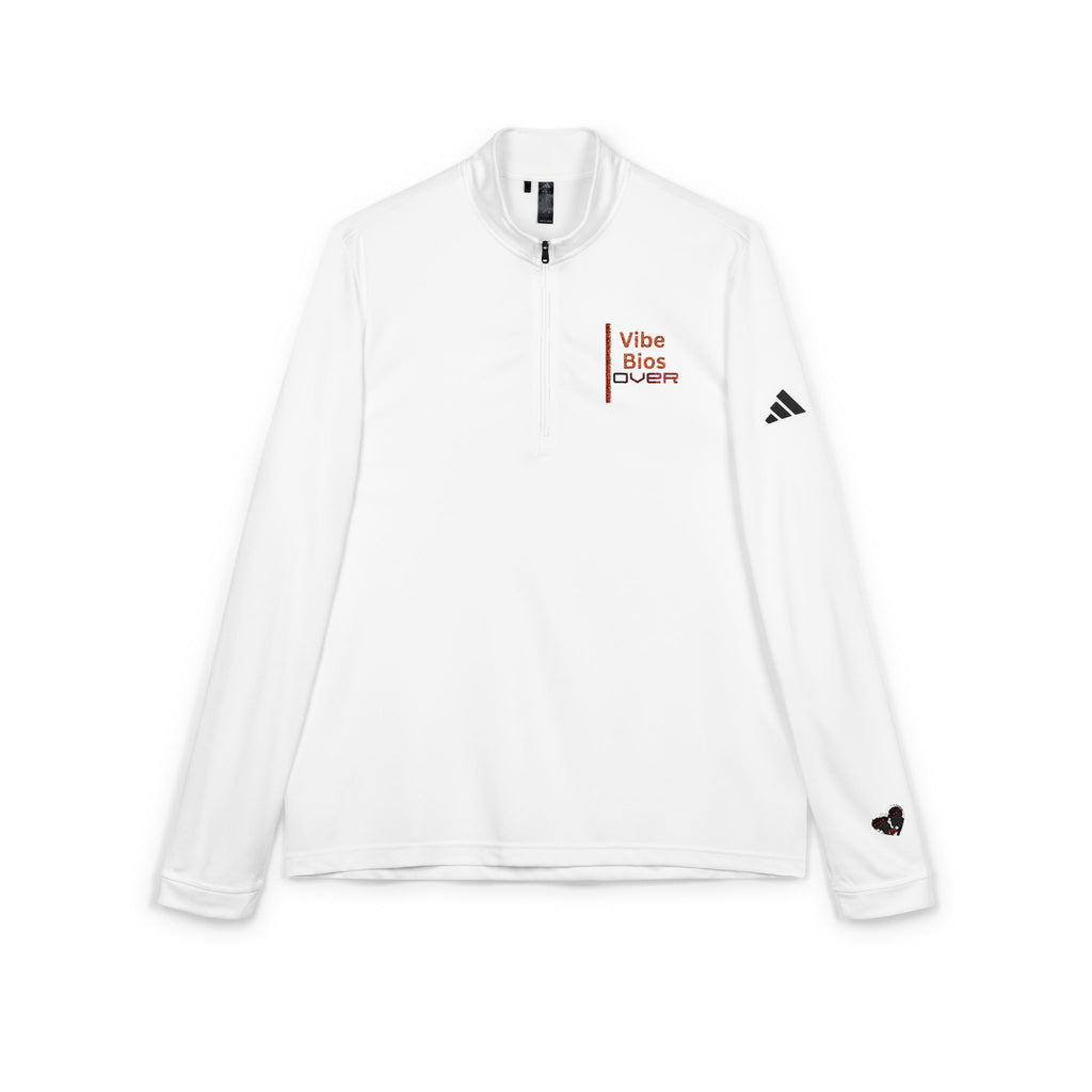 Peekabooafterdark Embroidered Quarter-Zip Pullover — “Vida SloS Over” Minimal Logo