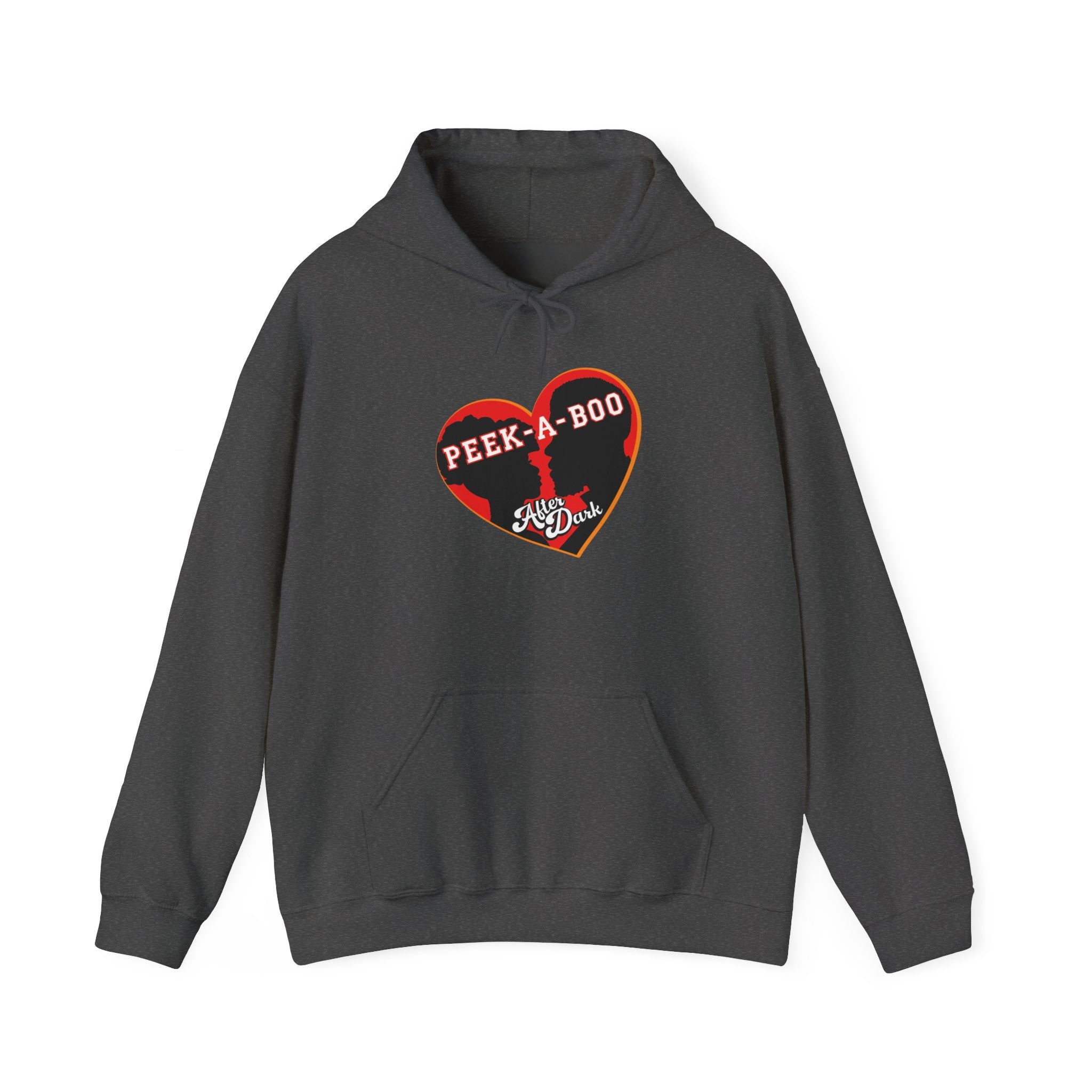 Peek-A-Boo After Dark Varsity Unisex Heavy Blend™ Hooded Sweatshirt