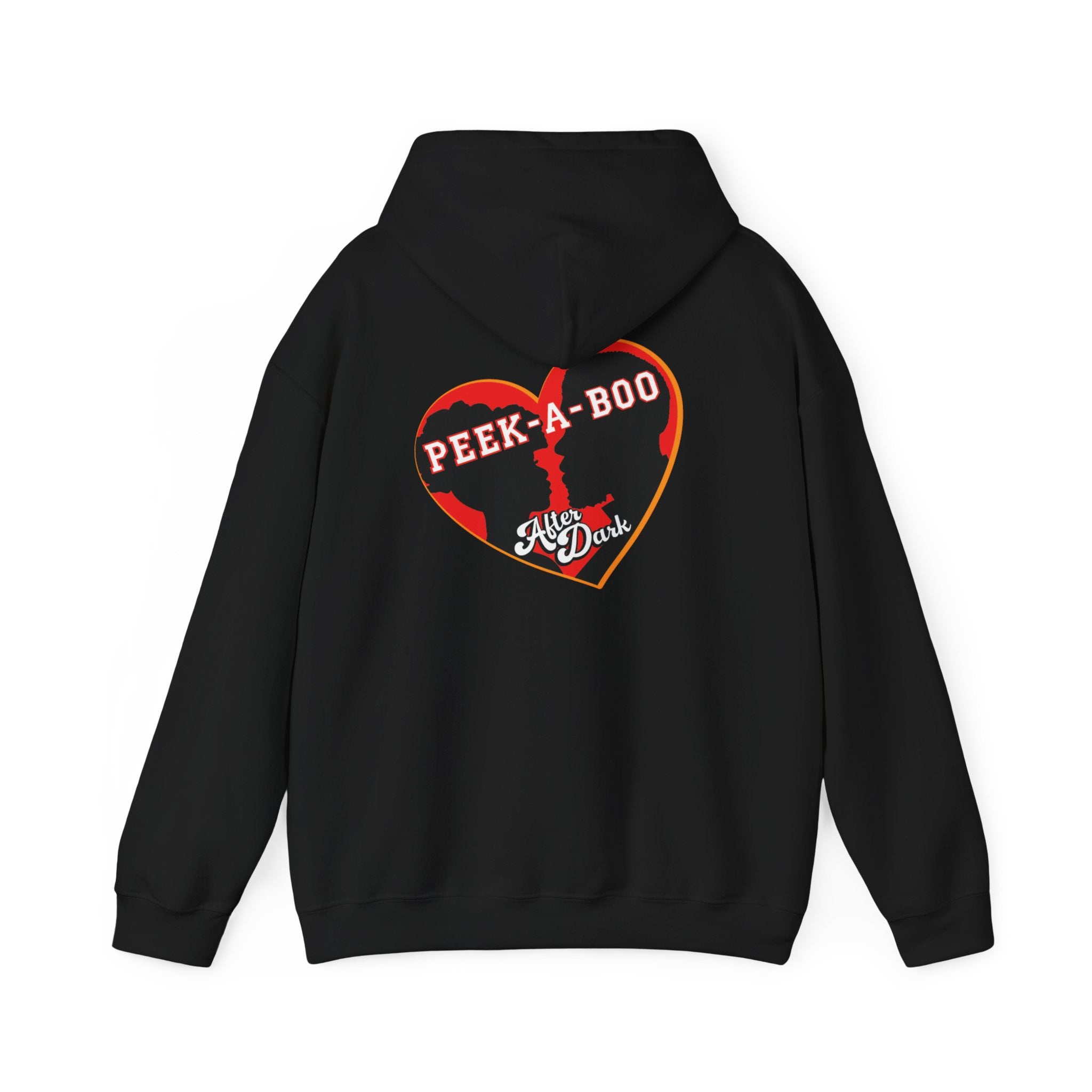 Peek-A-Boo After Dark Varsity Unisex Heavy Blend™ Hooded Sweatshirt
