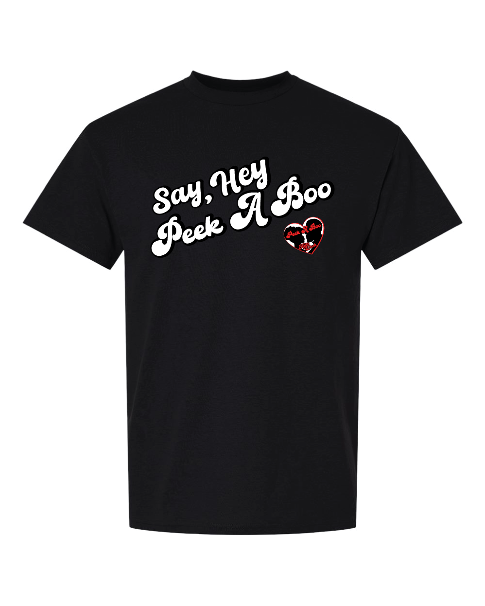 Say Peek A Boo - Black