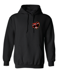 Black Hoodie - Peek-a-boo Logo 1