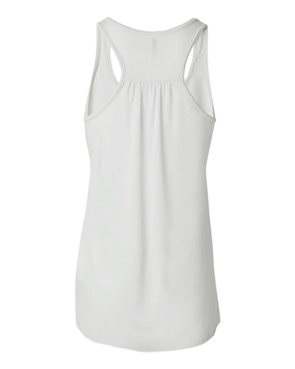 Women's Racer Tank - White
