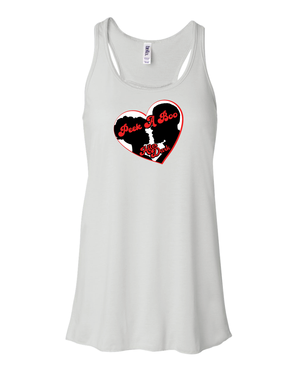Women's Racer Tank - White